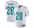 Miami Dolphins #28 Bobby McCain White Vapor Untouchable Limited Player Football Jersey
