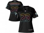 Women Los Angeles Rams #23 Nickell Robey-Coleman Game Black Fashion NFL Jersey