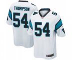 Carolina Panthers #54 Shaq Thompson Game White Football Jersey