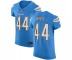 Los Angeles Chargers #44 Kyzir White Electric Blue Alternate Vapor Untouchable Elite Player Football Jersey
