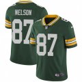 Green Bay Packers #87 Jordy Nelson Green Team Color Vapor Untouchable Limited Player NFL Jersey