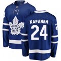 Toronto Maple Leafs #24 Kasperi Kapanen Fanatics Branded Royal Blue Home Breakaway NHL Jersey