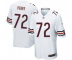 Chicago Bears #72 William Perry Game White Football Jersey