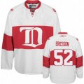 Detroit Red Wings #52 Jonathan Ericsson Premier White Third NHL Jersey
