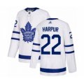 Toronto Maple Leafs #22 Ben Harpur Authentic White Away Hockey Jersey
