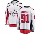 Washington Capitals #91 Tyler Graovac Fanatics Branded White Away Breakaway NHL Jersey