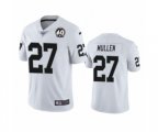 Oakland Raiders #27 Trayvon Mullen White 60th Anniversary Vapor Untouchable Limited Player 100th Season Football Jersey