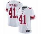 New York Giants #41 Antoine Bethea White Vapor Untouchable Limited Player Football Jersey