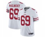 San Francisco 49ers #69 Mike McGlinchey White Vapor Untouchable Limited Player Football Jersey