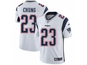 New England Patriots #23 Patrick Chung Vapor Untouchable Limited White NFL Jersey