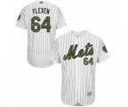 New York Mets Chris Flexen Authentic White 2016 Memorial Day Fashion Flex Base Baseball Player Jersey