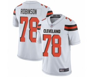 Cleveland Browns #78 Greg Robinson White Vapor Untouchable Limited Player Football Jersey