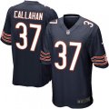 Chicago Bears #37 Bryce Callahan Game Navy Blue Team Color NFL Jersey