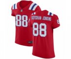 New England Patriots #88 Austin Seferian-Jenkins Red Alternate Vapor Untouchable Elite Player Football Jersey