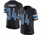 Detroit Lions #34 Zach Zenner Limited Black Rush Vapor Untouchable Football Jersey