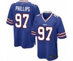 Buffalo Bills #97 Jordan Phillips Game Royal Blue Team Color Football Jersey
