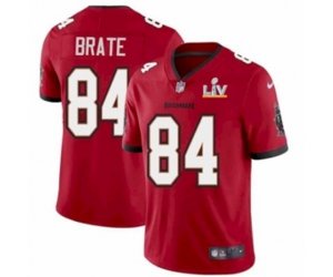 Tampa Bay Buccaneers #84 Cameron Brate Red 2021 Super Bowl LV Jersey