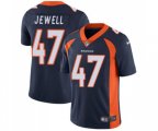 Denver Broncos #47 Josey Jewell Navy Blue Alternate Vapor Untouchable Limited Player Football Jersey