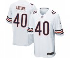 Chicago Bears #40 Gale Sayers Game White Football Jersey