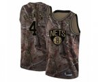 Brooklyn Nets #4 Henry Ellenson Swingman Camo Realtree Collection Basketball Jersey