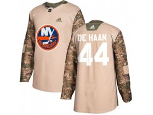 New York Islanders #44 Calvin De Haan Camo Authentic 2017 Veterans Day Stitched NHL Jersey