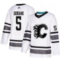 Calgary Flames #5 Mark Giordano White 2019 All-Star Game Parley Authentic Stitched NHL Jersey