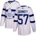 Toronto Maple Leafs #57 Travis Dermott Authentic White 2018 Stadium Series NHL Jersey