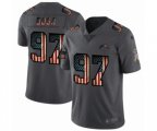 Los Angeles Chargers #97 Joey Bosa Limited Black USA Flag 2019 Salute To Service Football Jersey