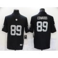 Oakland Raiders #89 Bryan Edwards Black Team Color Vapor Untouchable Limited Jersey