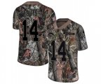 Los Angeles Chargers #14 Dan Fouts Limited Camo Rush Realtree Football Jersey