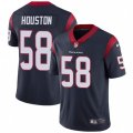 Houston Texans #58 Lamarr Houston Navy Blue Team Color Vapor Untouchable Limited Player NFL Jersey