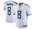 Tennessee Titans #8 Marcus Mariota White Vapor Untouchable Limited Player Football Jersey