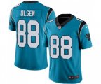 Carolina Panthers #88 Greg Olsen Limited Blue Rush Vapor Untouchable Football Jersey