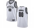 Brooklyn Nets #00 Rodions Kurucs Authentic White NBA Jersey - Association Edition