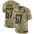 Tennessee Titans #67 Quinton Spain Limited Camo 2018 Salute to Service NFL Jersey