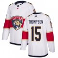 Florida Panthers #15 Paul Thompson Authentic White Away NHL Jersey