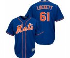 New York Mets Walker Lockett Replica Royal Blue Alternate Home Cool Base Baseball Player Jersey