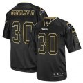 Los Angeles Rams #30 Todd Gurley Elite Lights Out Black NFL Jersey