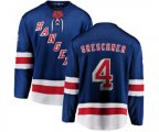 New York Rangers #4 Ron Greschner Fanatics Branded Royal Blue Home Breakaway NHL Jersey