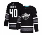 Minnesota Wild #40 Devan Dubnyk Black 2019 All-Star Stitched Hockey Jersey