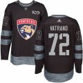 Florida Panthers #72 Frank Vatrano Authentic Black 1917-2017 100th Anniversary NHL Jersey