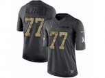 Oakland Raiders #77 Lyle Alzado Limited Black 2016 Salute to Service NFL Jersey