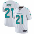 Miami Dolphins #21 Frank Gore White Vapor Untouchable Limited Player NFL Jersey