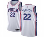 Philadelphia 76ers #22 Mattise Thybulle Swingman White Basketball Jersey - Association Edition