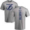 Tampa Bay Lightning #62 Andrej Sustr Ash Backer T-Shirt