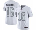 Oakland Raiders #16 Tyrell Williams Limited White Rush Vapor Untouchable Football Jersey
