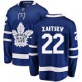 Toronto Maple Leafs #22 Nikita Zaitsev Fanatics Branded Royal Blue Home Breakaway NHL Jersey