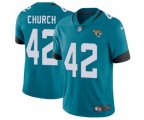 Jacksonville Jaguars #42 Barry Church Green Alternate Vapor Untouchable Limited Player Football Jersey