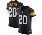 Pittsburgh Steelers #20 Cameron Sutton Black Alternate Vapor Untouchable Elite Player Football Jersey