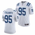 Indianapolis Colts #95 Taylor Stallworth White Vapor Limited Jersey